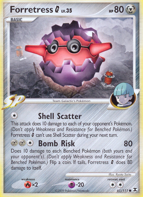 Rising Rivals Forretress G #61/111